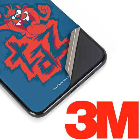 Looney Tunes Tasmanian Devil Blue Google Pixel 3a XL Skin